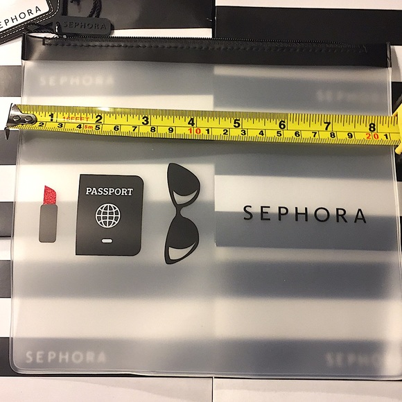 SEPHORA - SLIM / THIN COSMETIC POUCH (NWT) - Picture 6 of 7